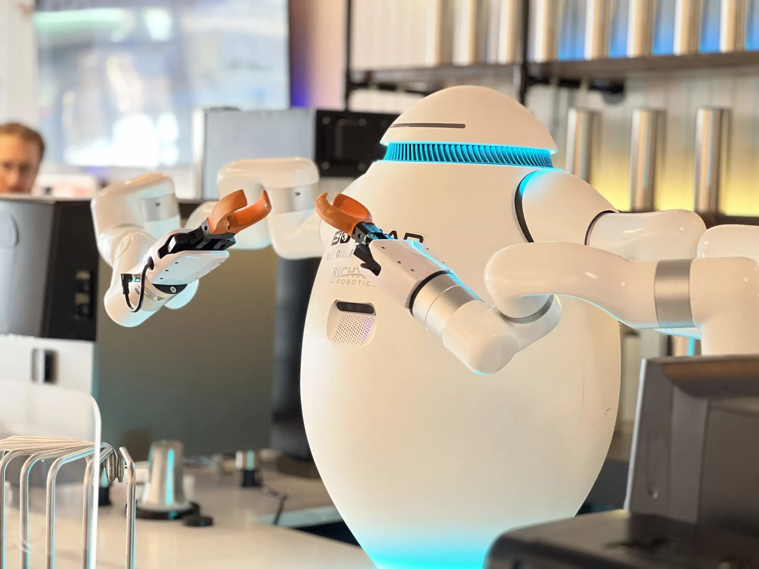 Local Coffee Shop Introduces Robot Barista to Morning Rush
